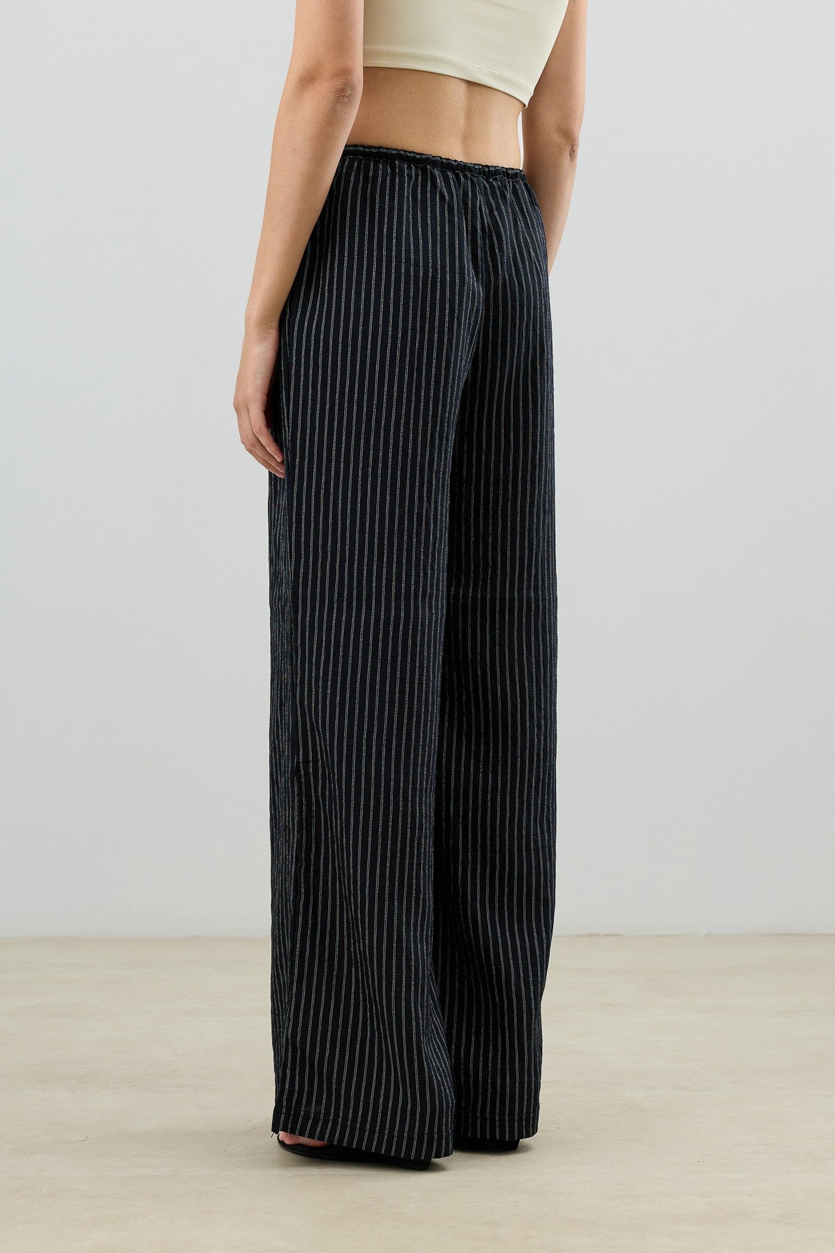 Antioch Women's Striped Pants with Modal Blend
