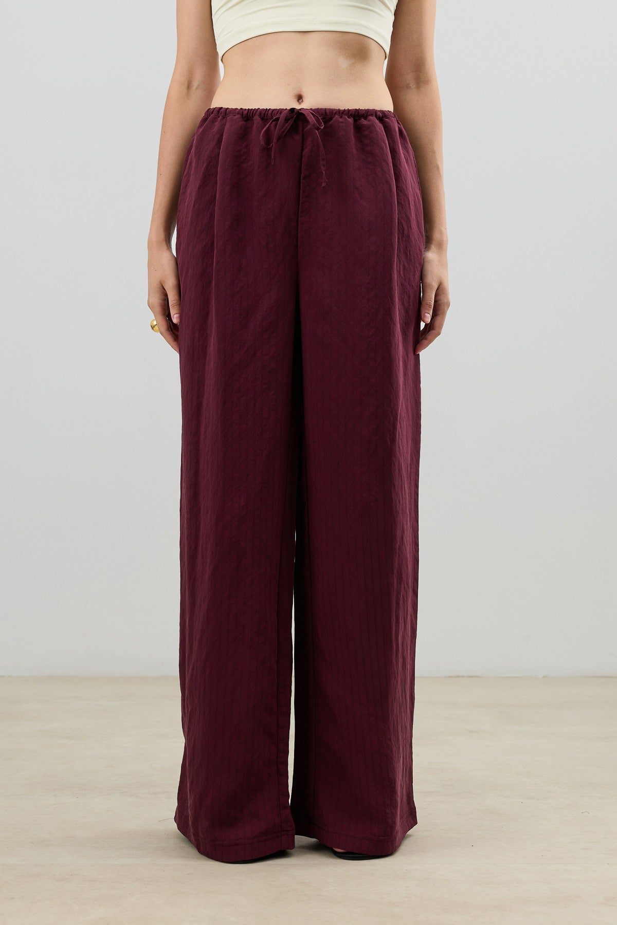 Antioch Women's Striped Pants with Modal Blend
