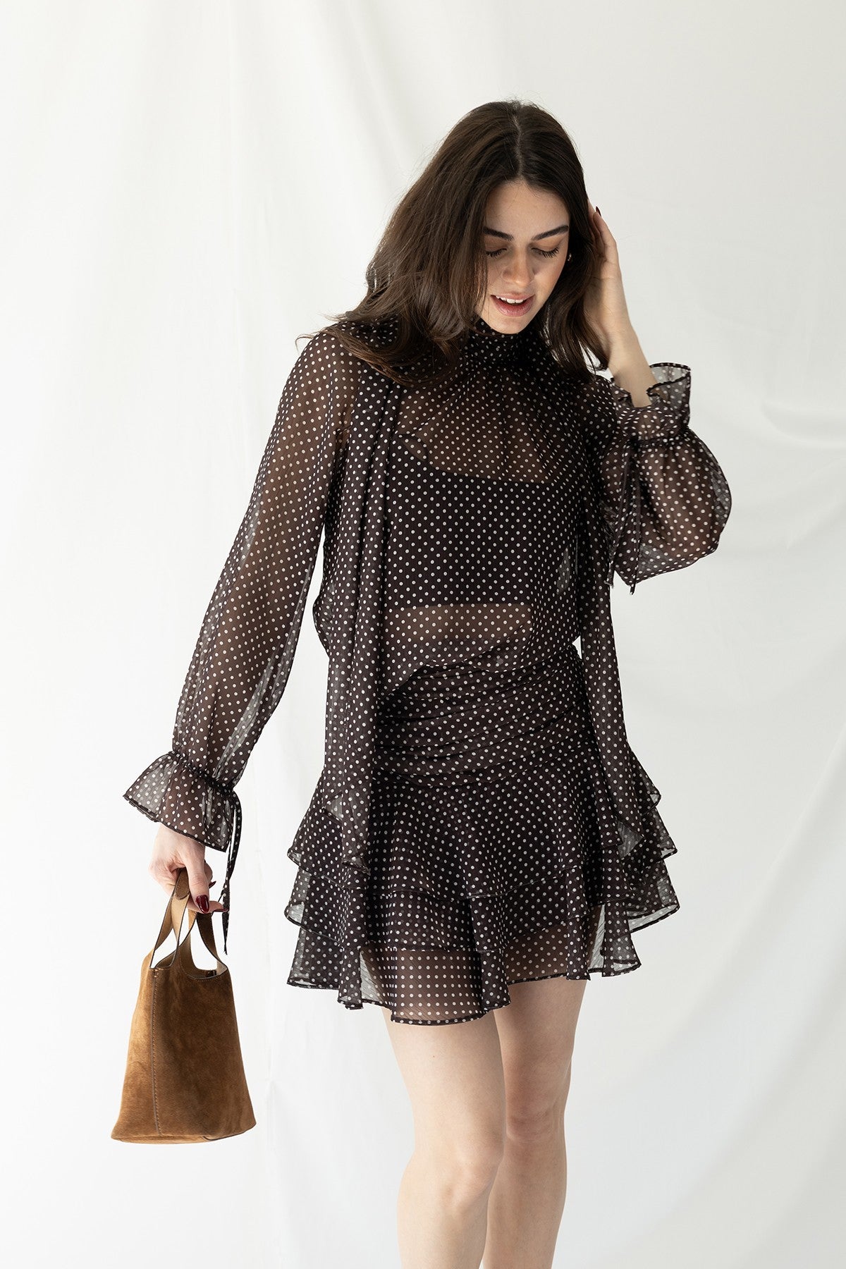 Antioch Polka-Dot Print Women's Mini Skirt