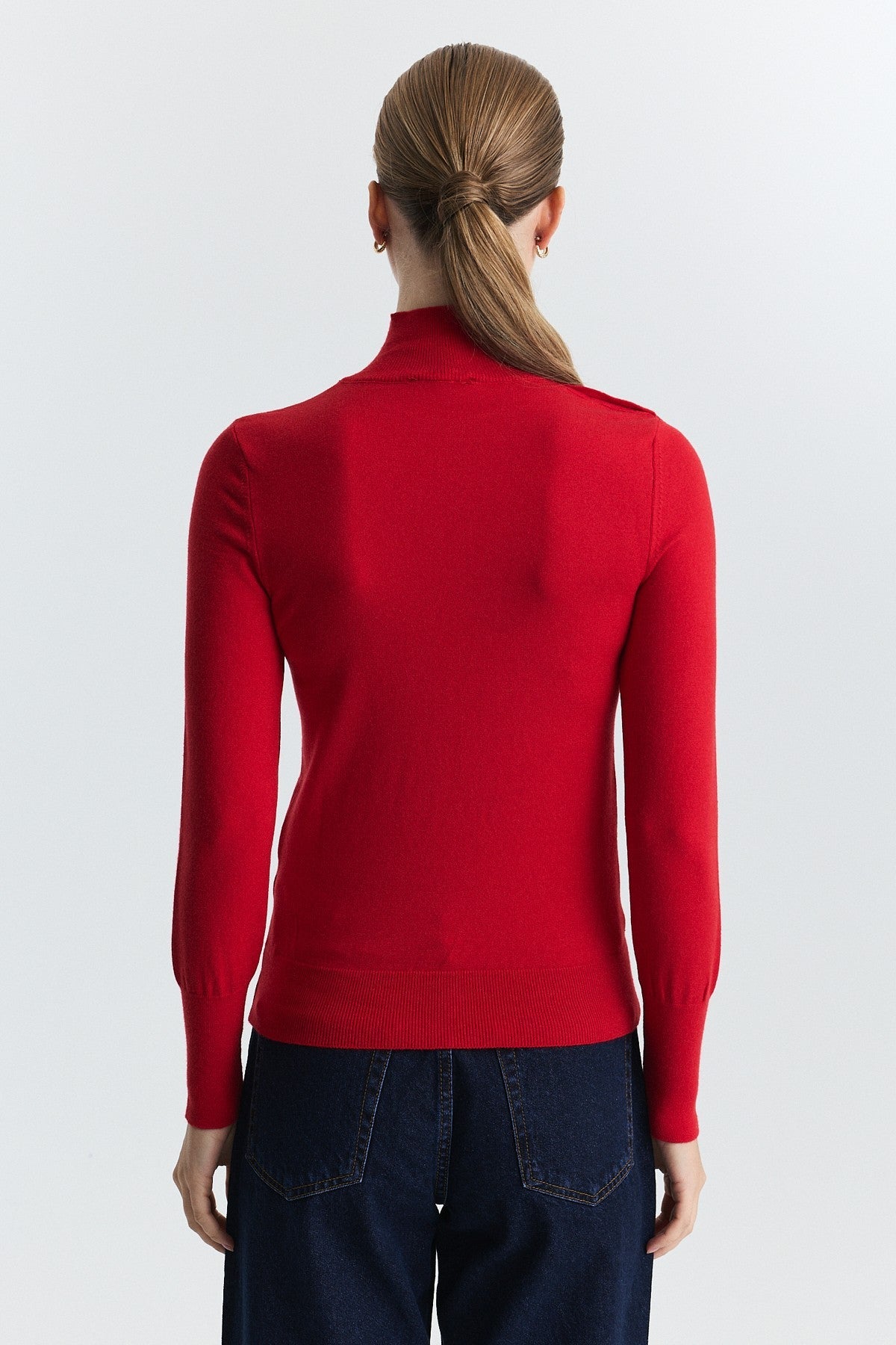 Button-Up Knit Sweater