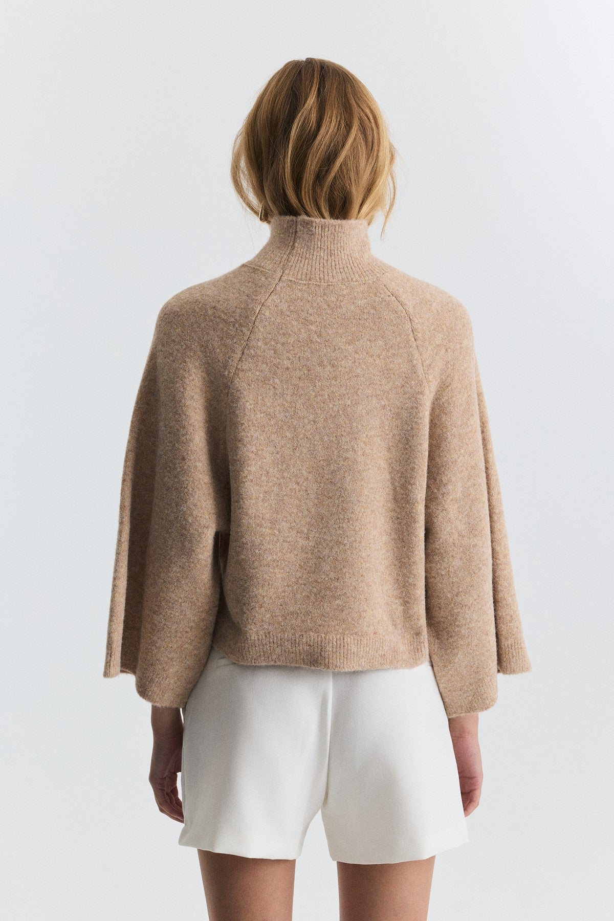 Bat-Sleeve Sweater