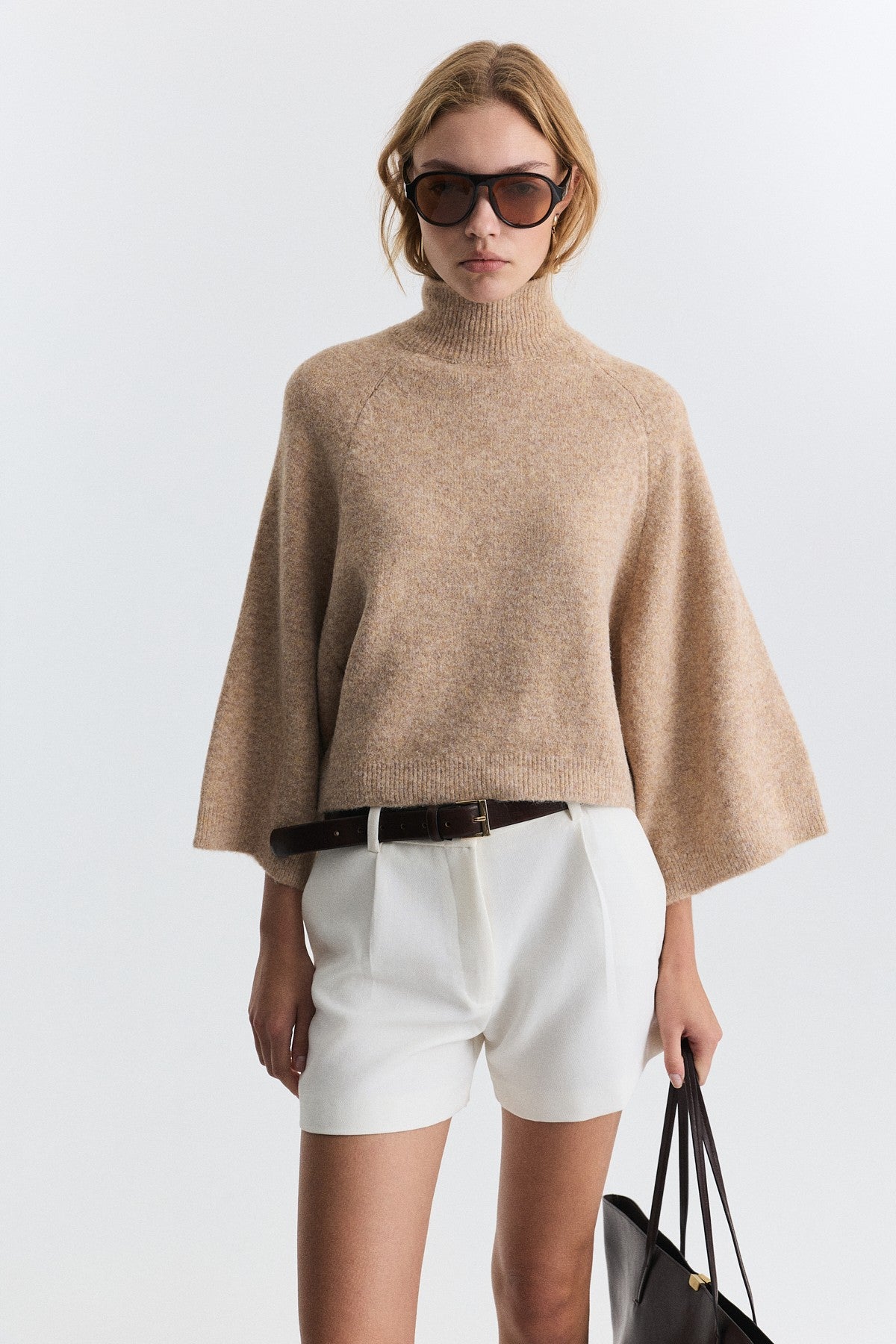 Bat-Sleeve Sweater