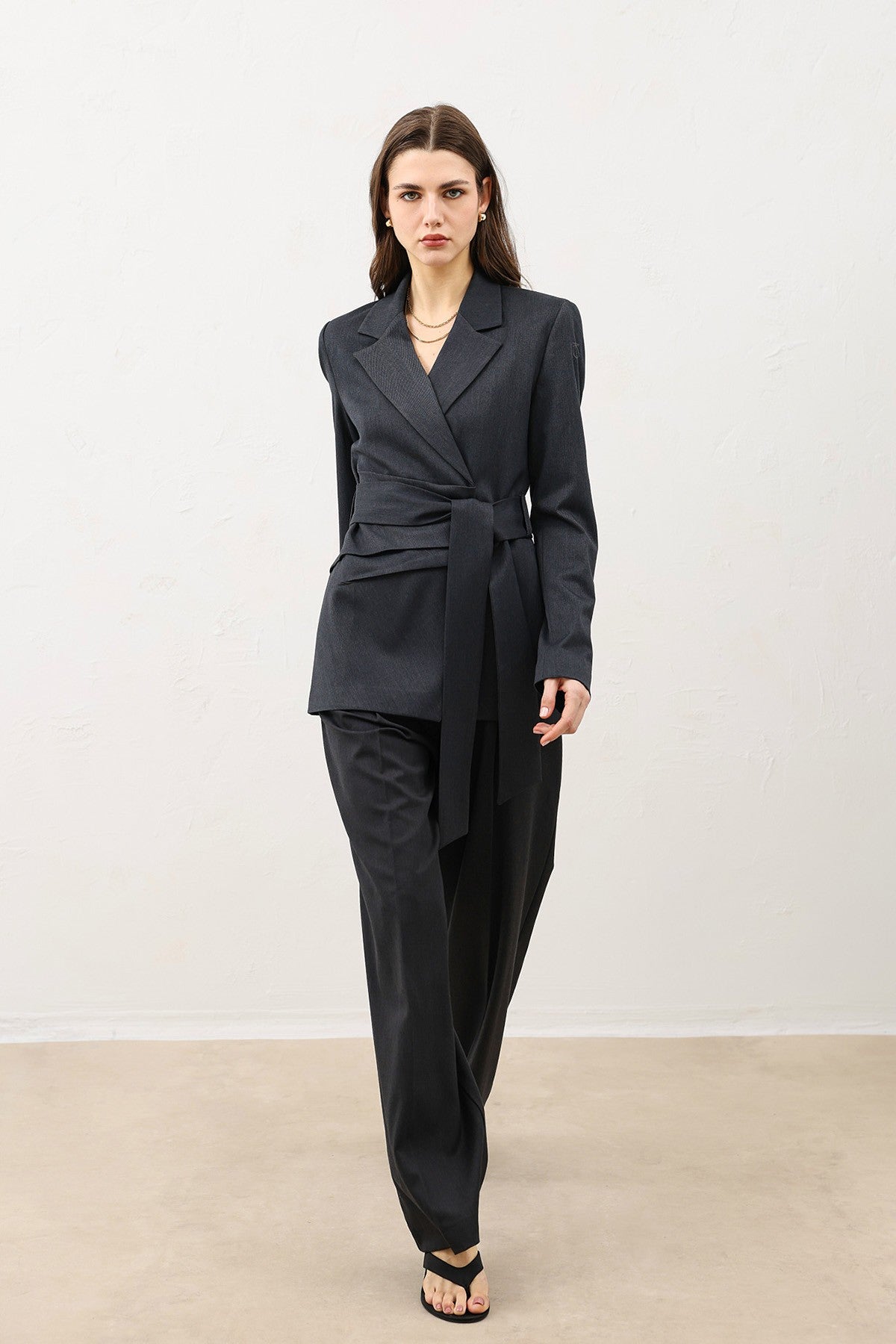 Antioch Fitted Women's Blazer with Belt