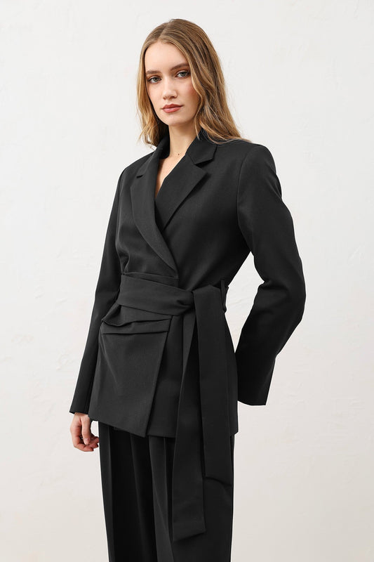 Antioch Fitted Women's Blazer with Belt