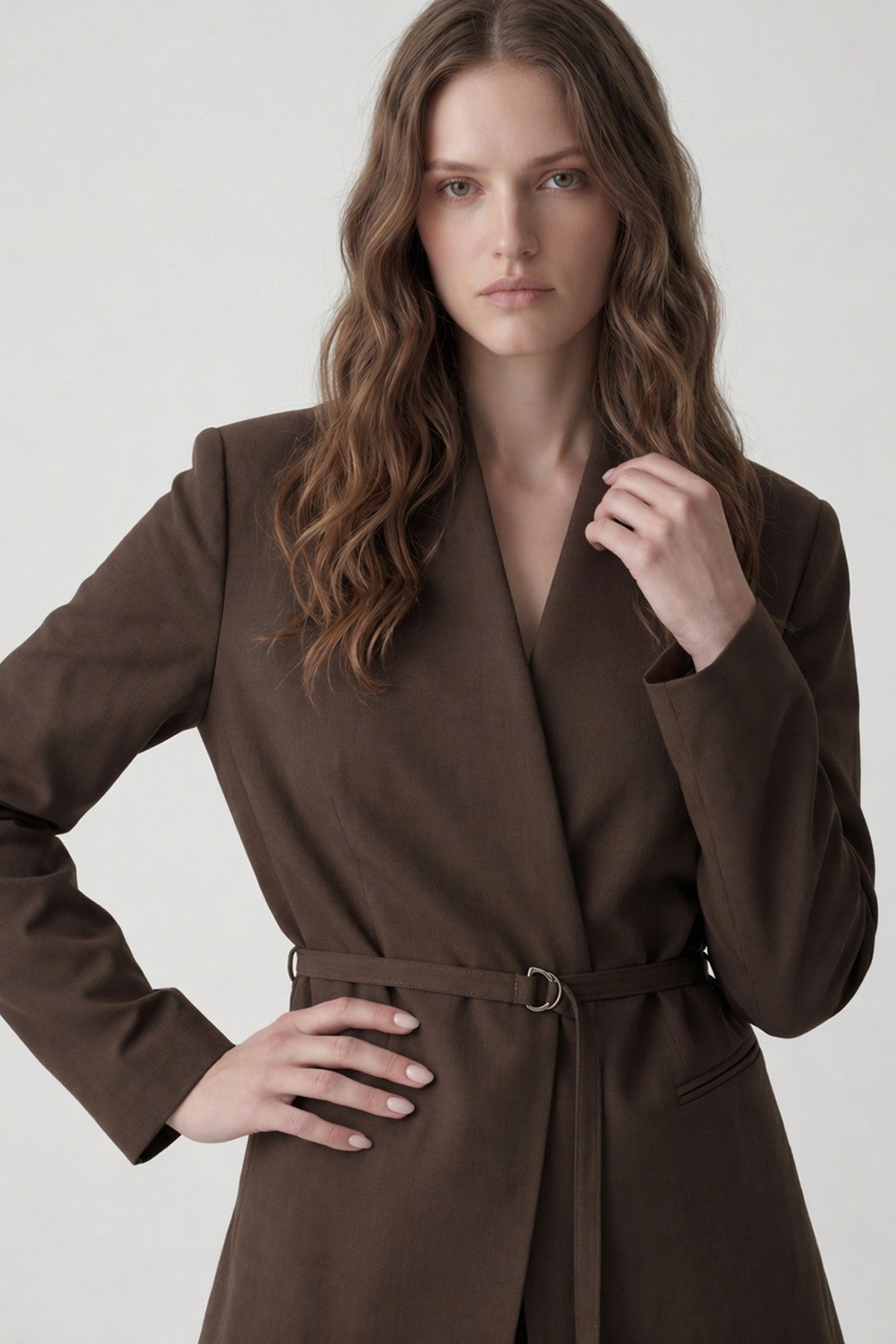 Antioch Women's Blazer Jacket with Linen Blend