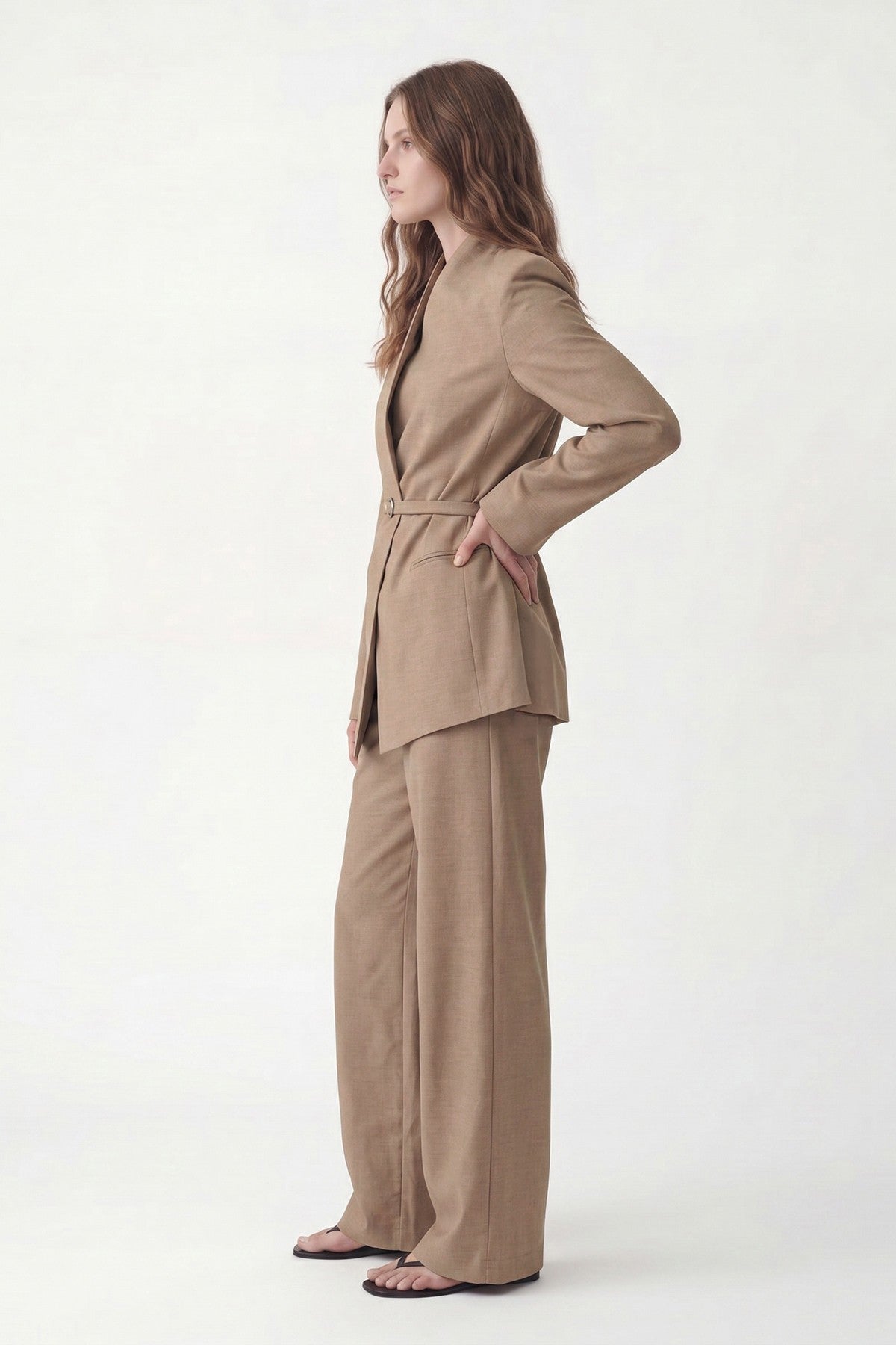 Antioch Women's Blazer Jacket with Linen Blend