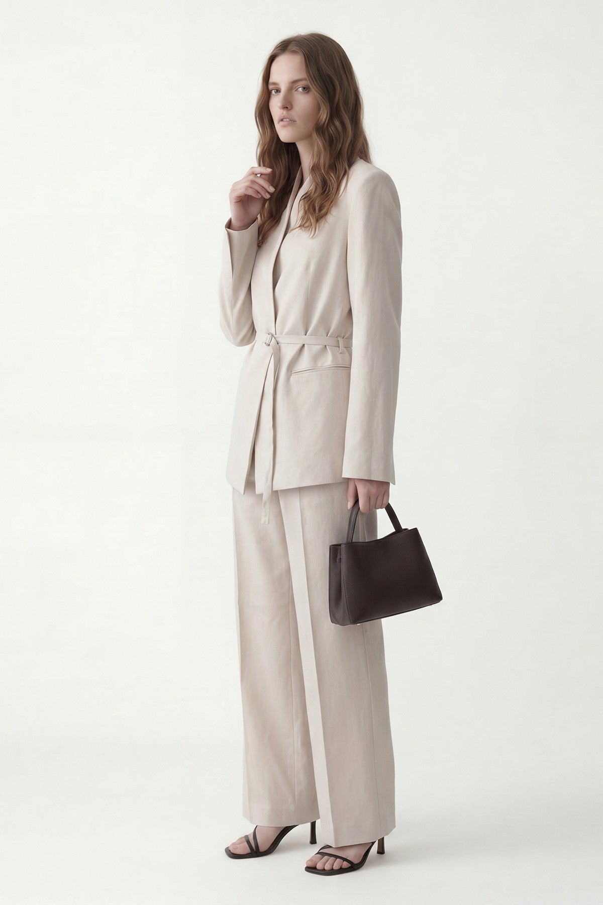 Antioch Women's Blazer Jacket with Linen Blend