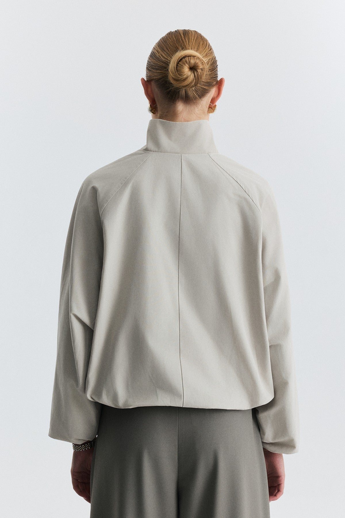 Jacket with Embellished Buttons