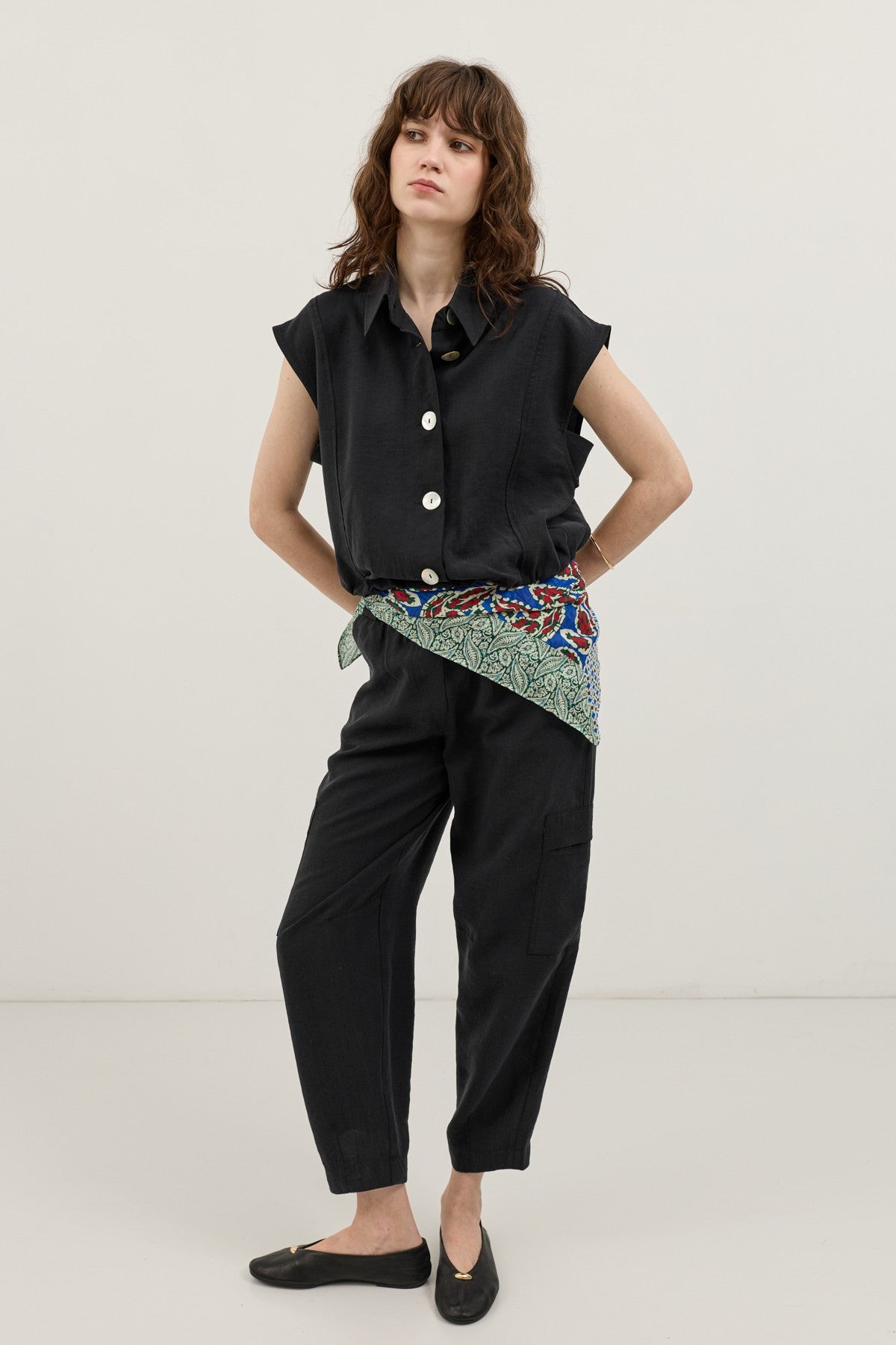 Antioch Women's Button-Down Vest with Lyocell Blend