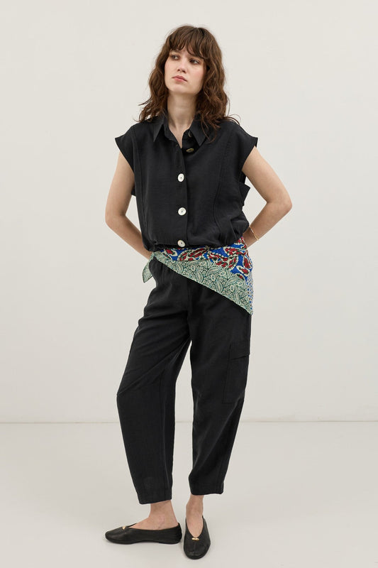 Antioch Women's Button-Down Vest with Lyocell Blend
