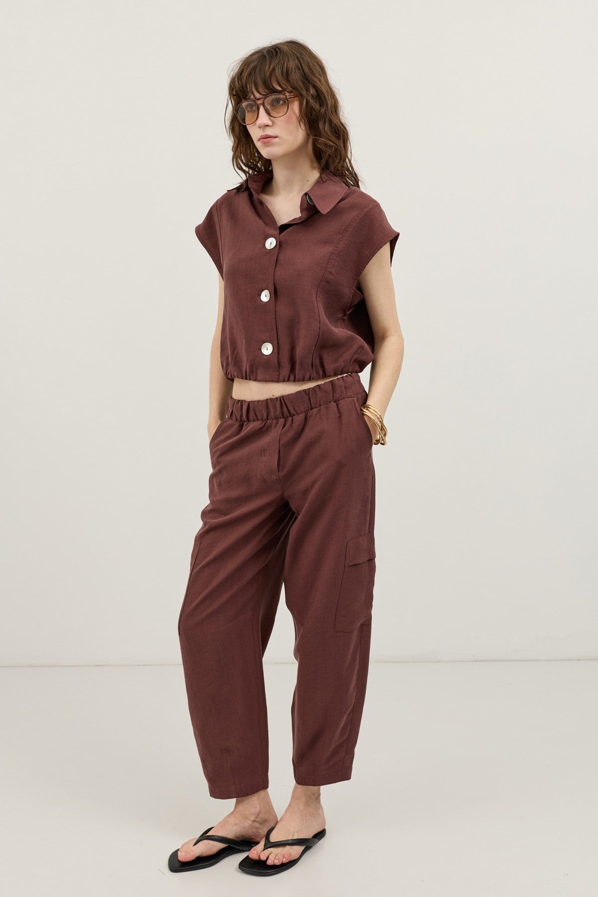 Antioch Women's Button-Down Vest with Lyocell Blend