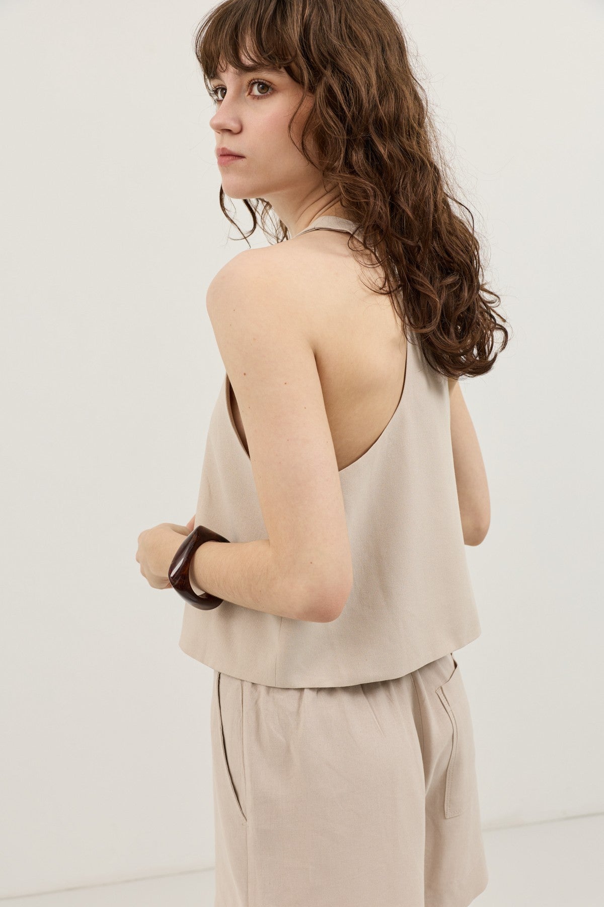 Antioch Women's Linen-Blend Vest