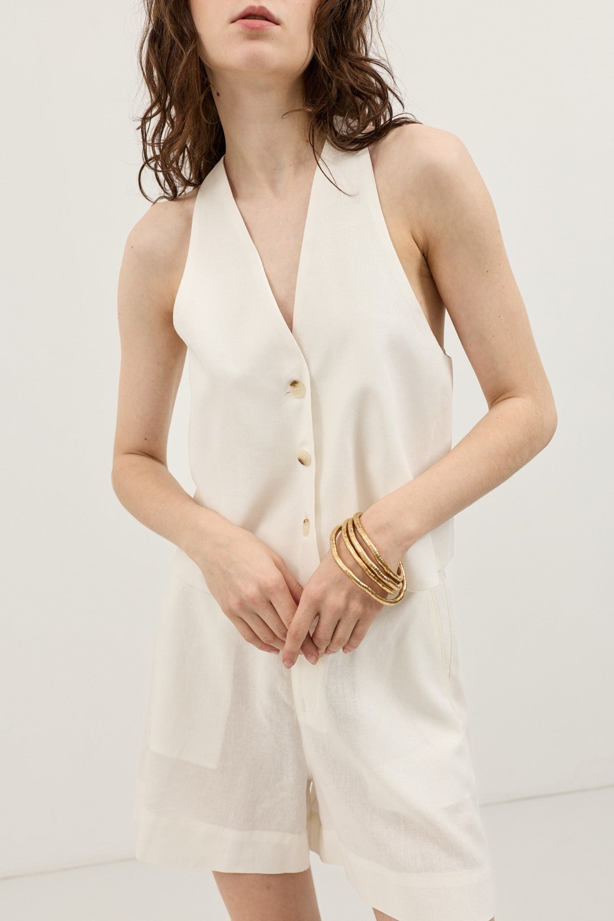 Antioch Women's Linen-Blend Vest