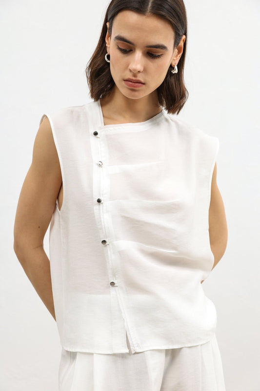 Antioch Women's Button-Down Top with Lyocell Blend