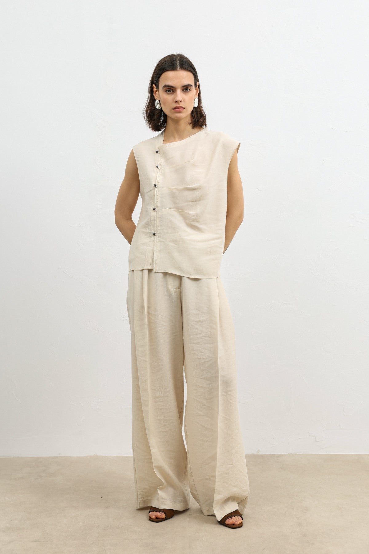 Antioch Women's Button-Down Top with Lyocell Blend