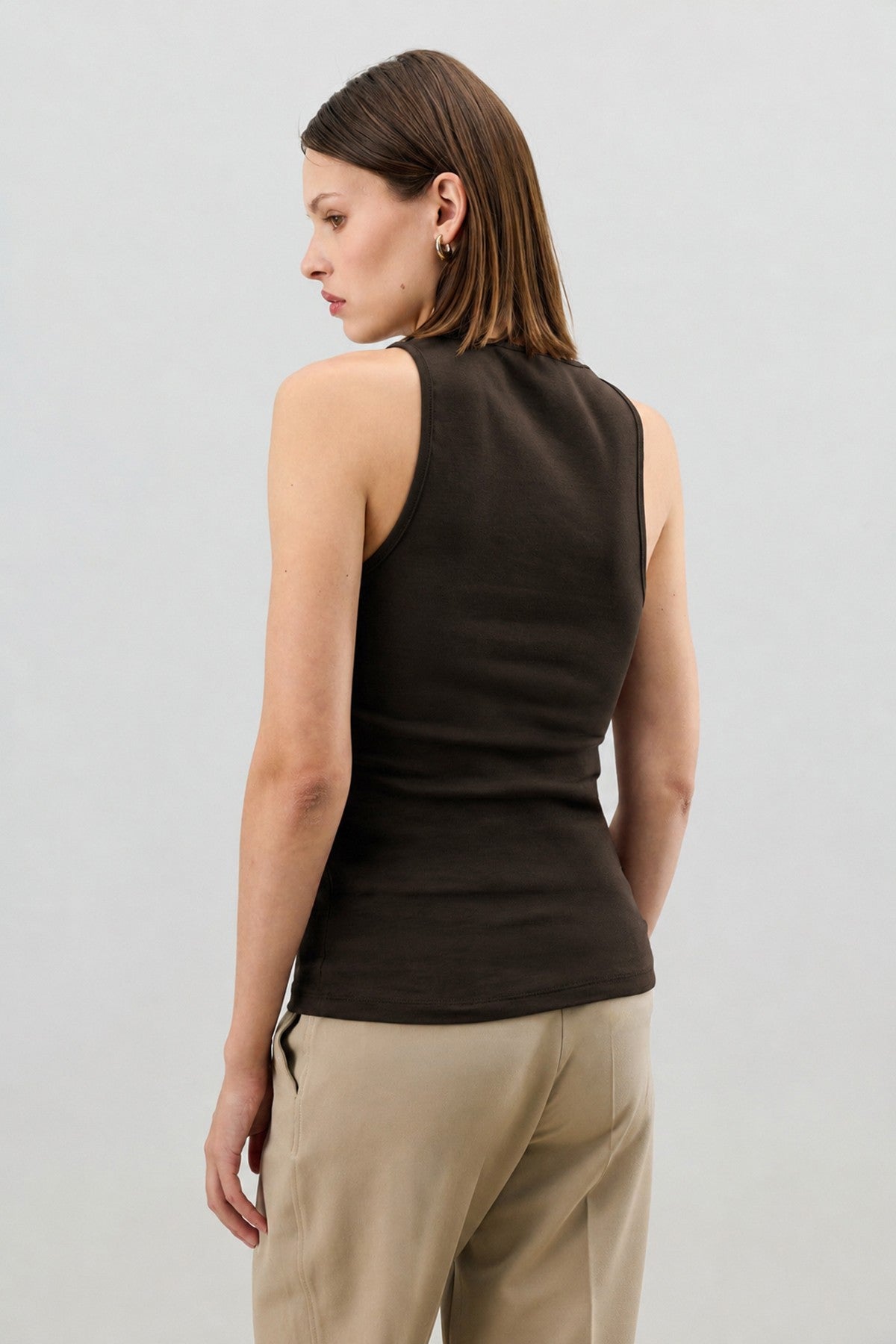 Women's Top with Lace Details on the Collar from Antioch