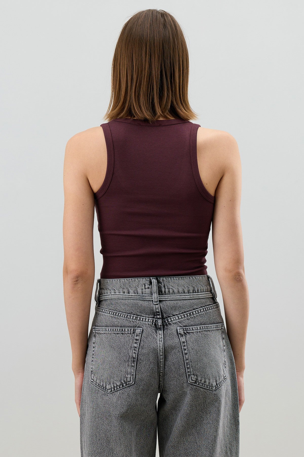 Antioch Women's Tank Top with Straps and Ribbed Hem