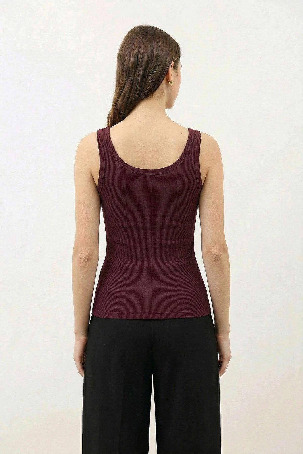 Antioch Women's T-Shirt with Button Detail