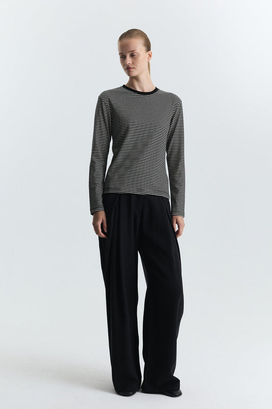 Striped Long-Sleeve T-Shirt