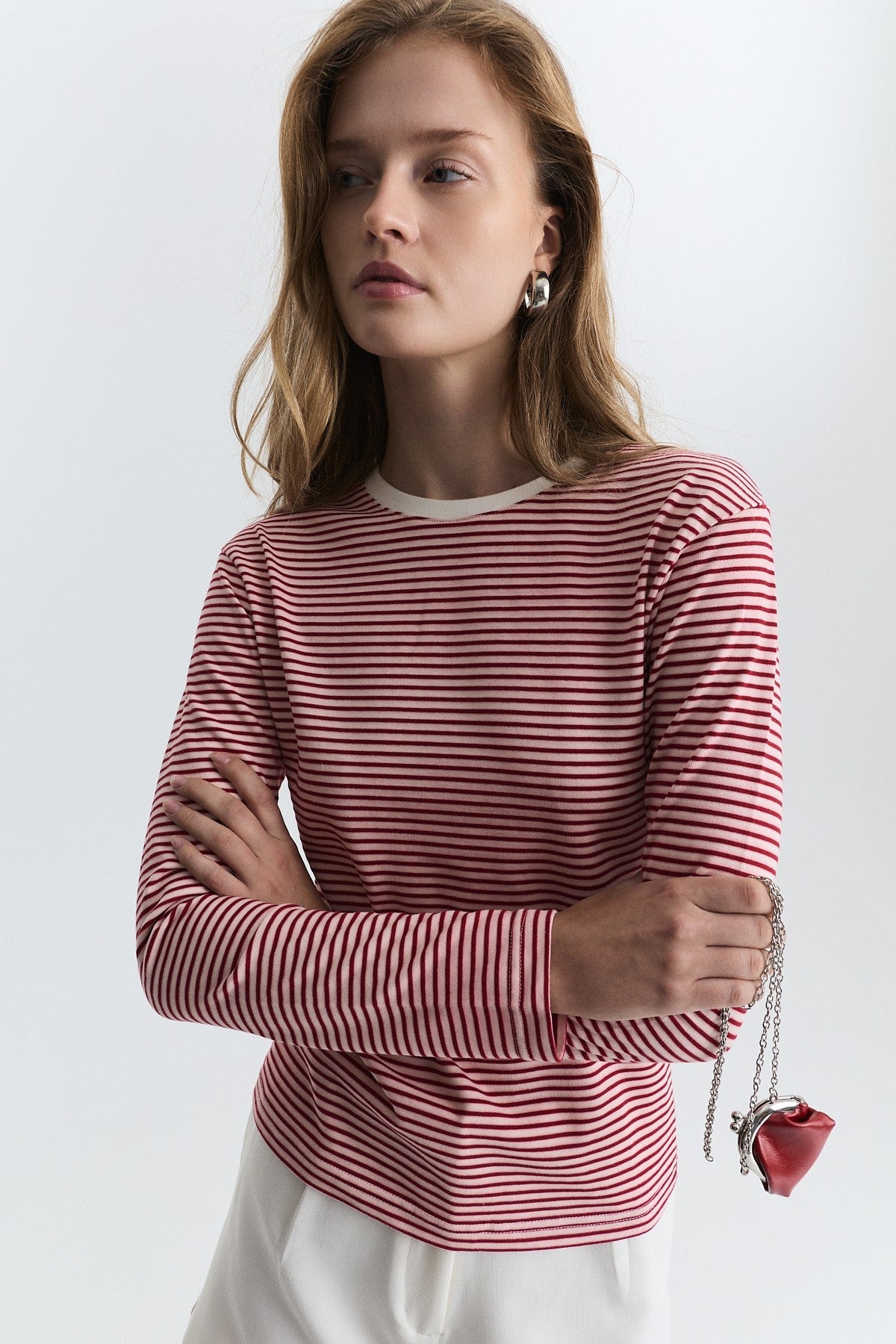 Striped Long-Sleeve T-Shirt