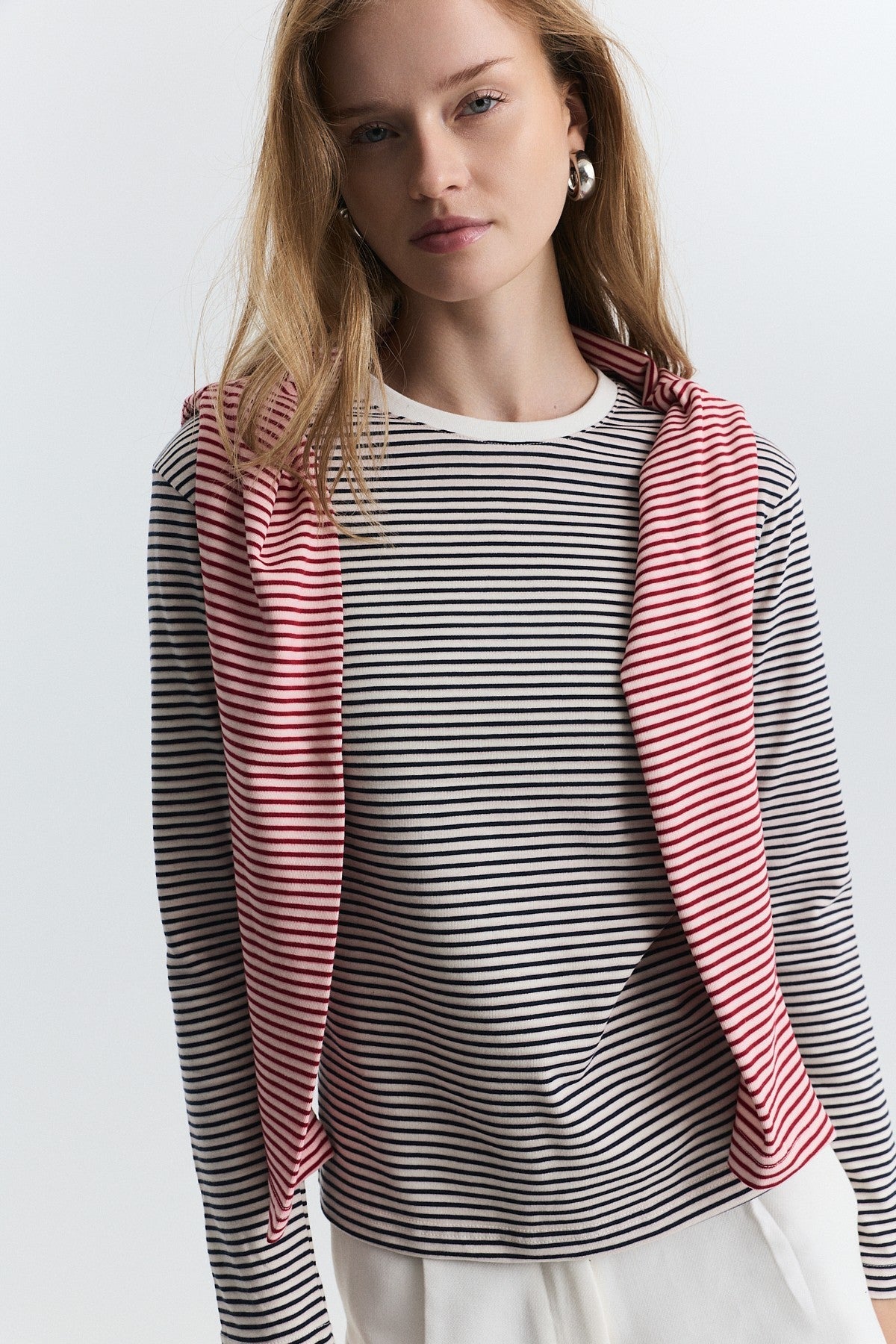 Striped Long-Sleeve T-Shirt