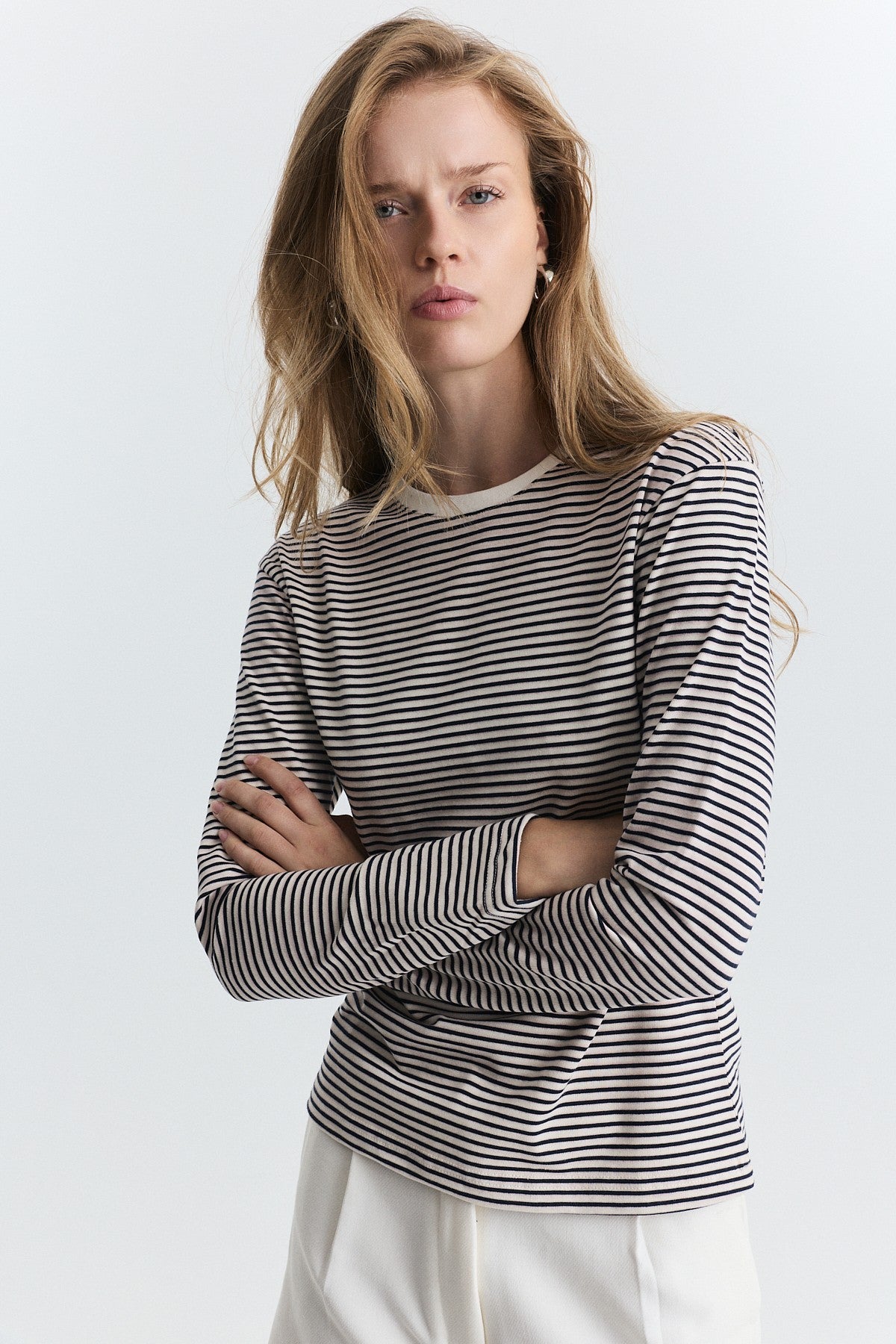 Striped Long-Sleeve T-Shirt