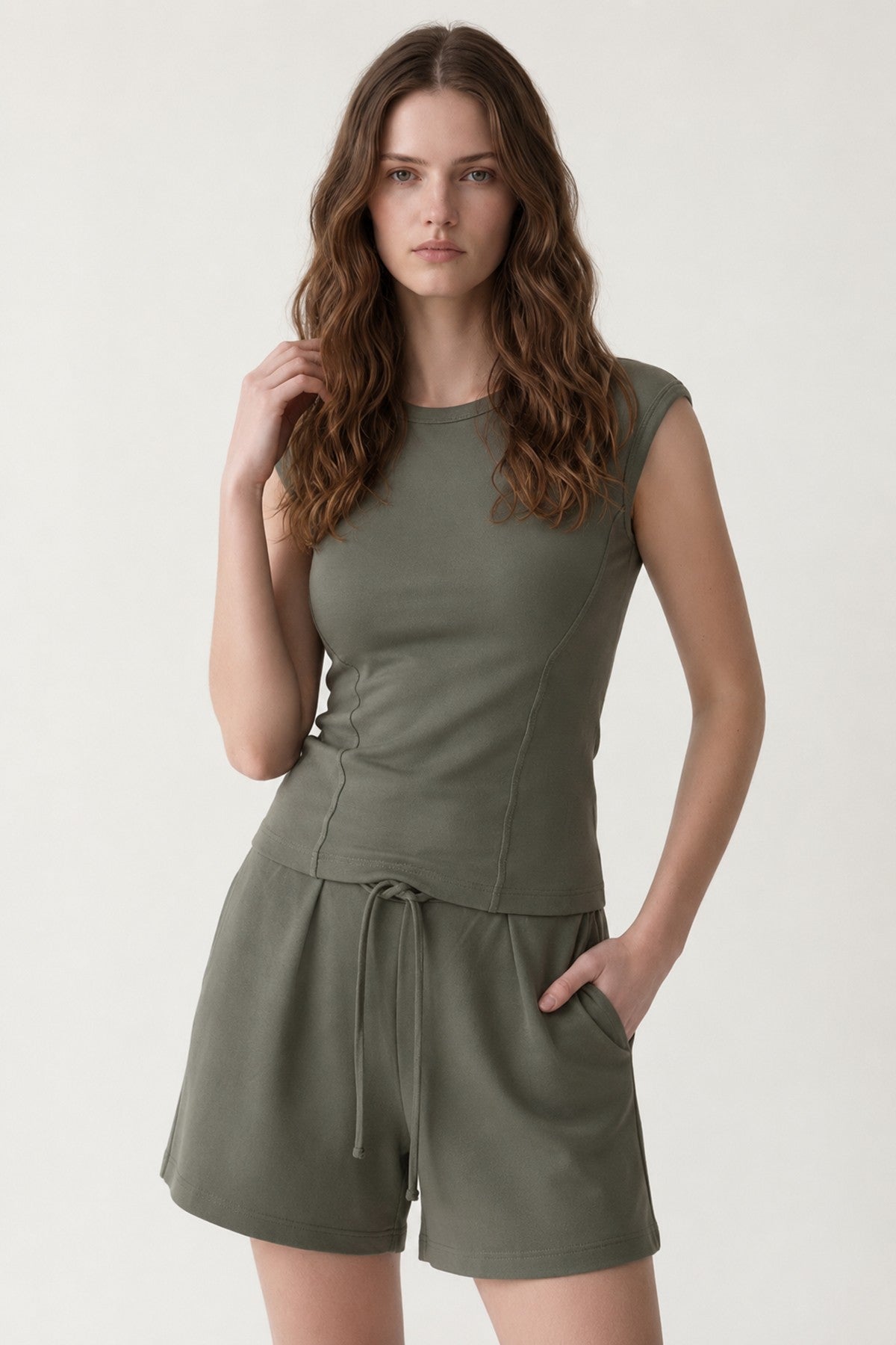 Antioch Basic Shorts Set