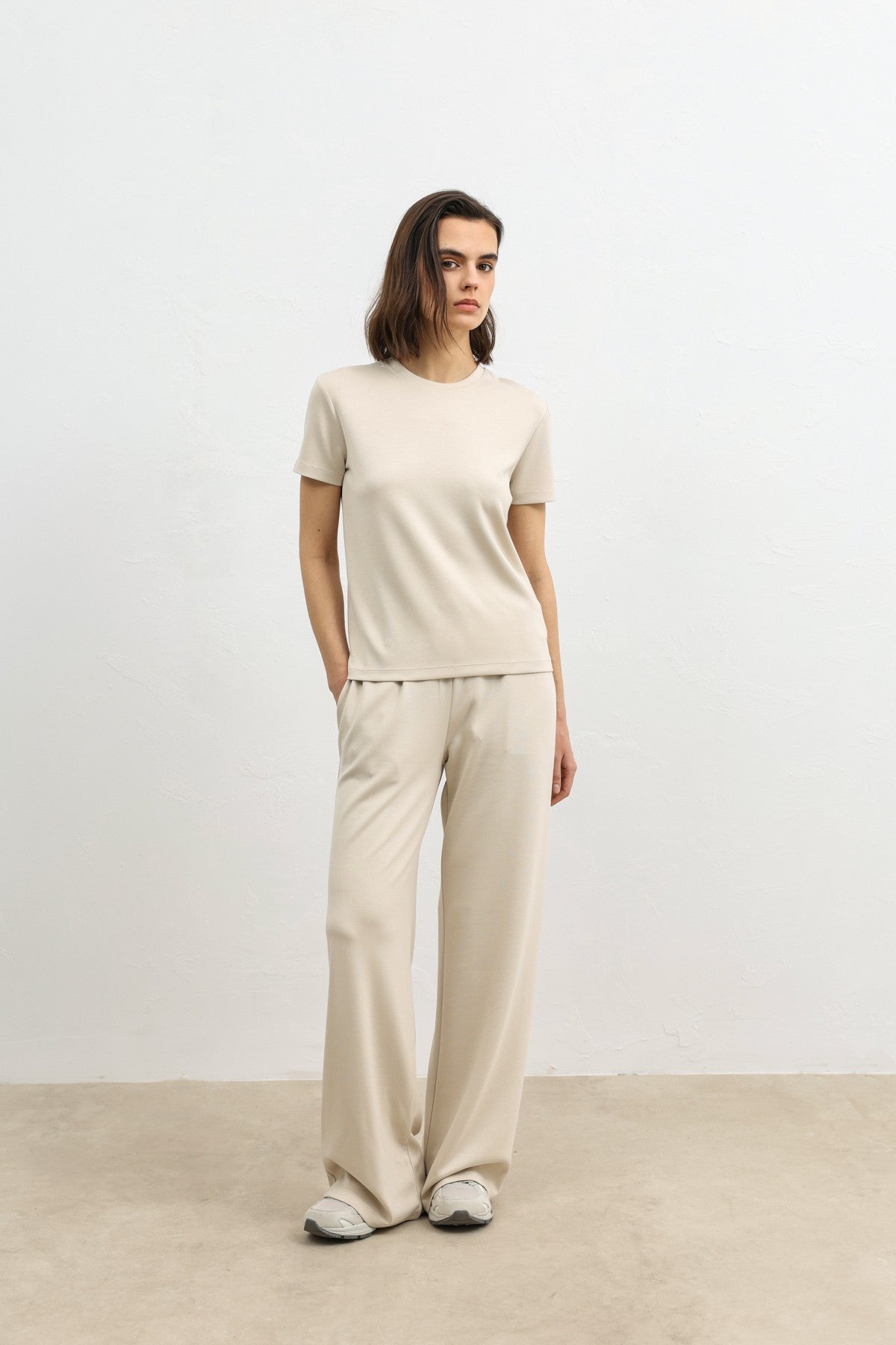 Antioch Women's Draped Sweatsuit Set