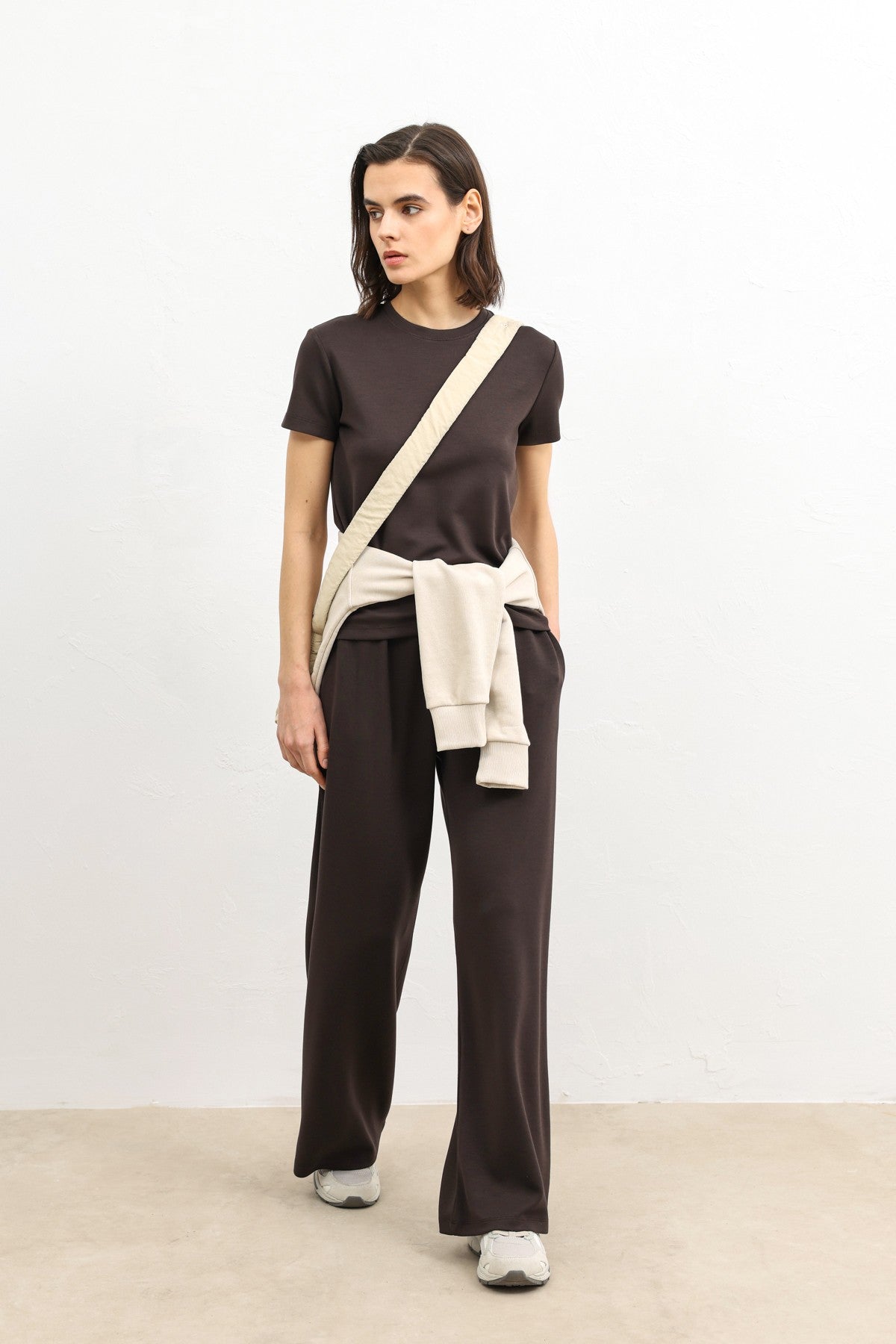 Antioch Women's Draped Sweatsuit Set