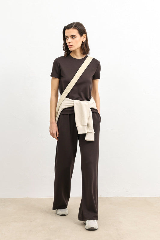 Antioch Women's Draped Sweatsuit Set