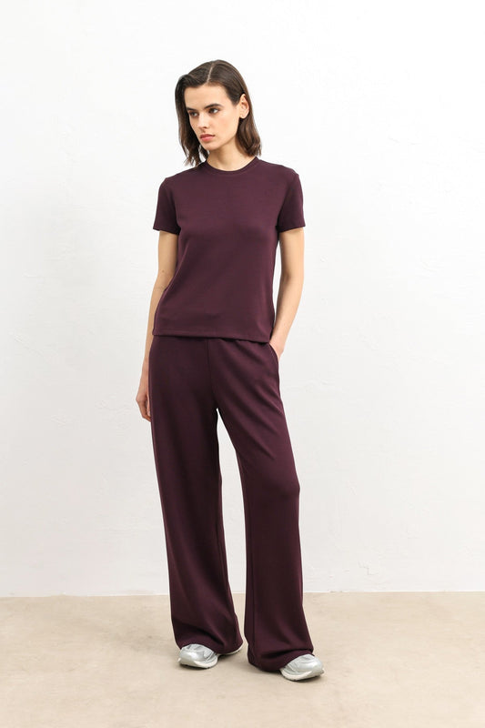 Antioch Women's Draped Sweatsuit Set