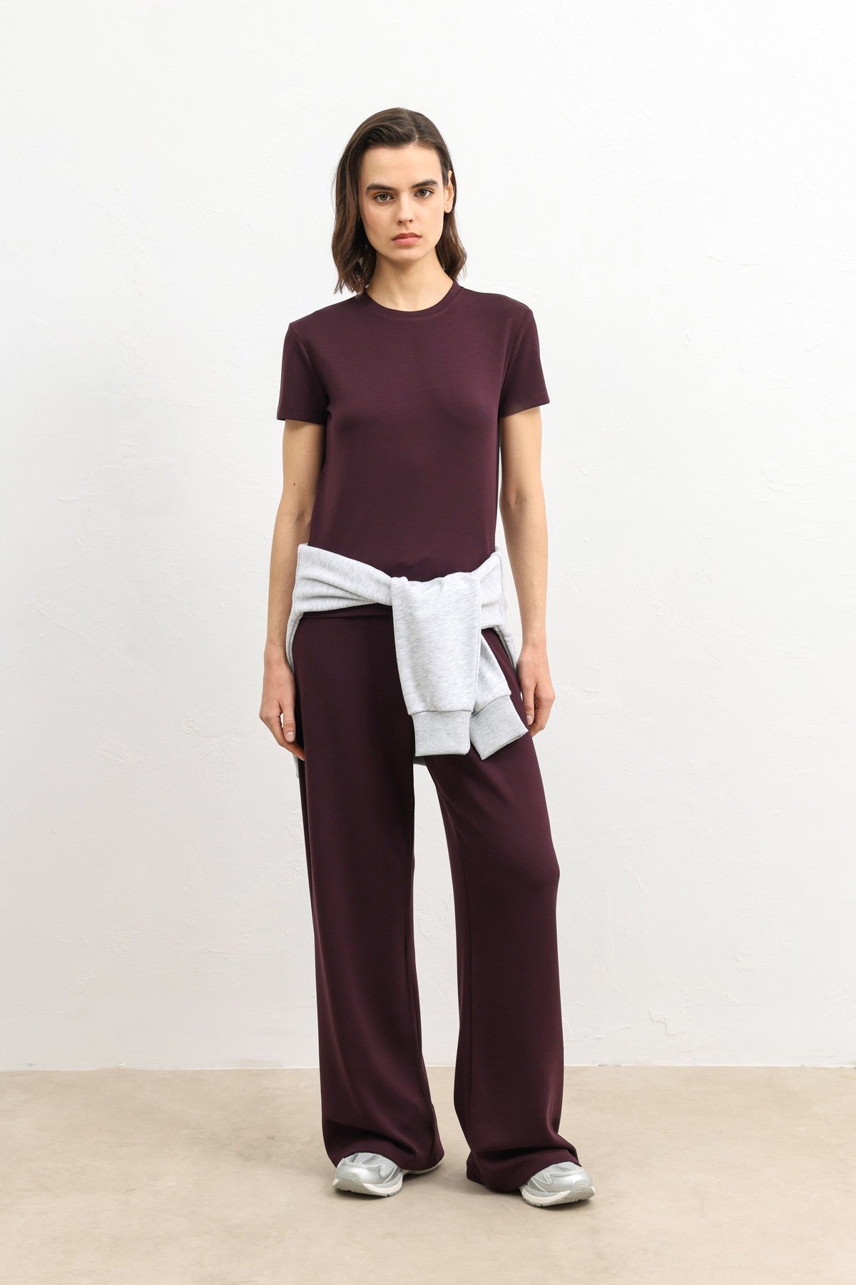 Antioch Women's Draped Sweatsuit Set