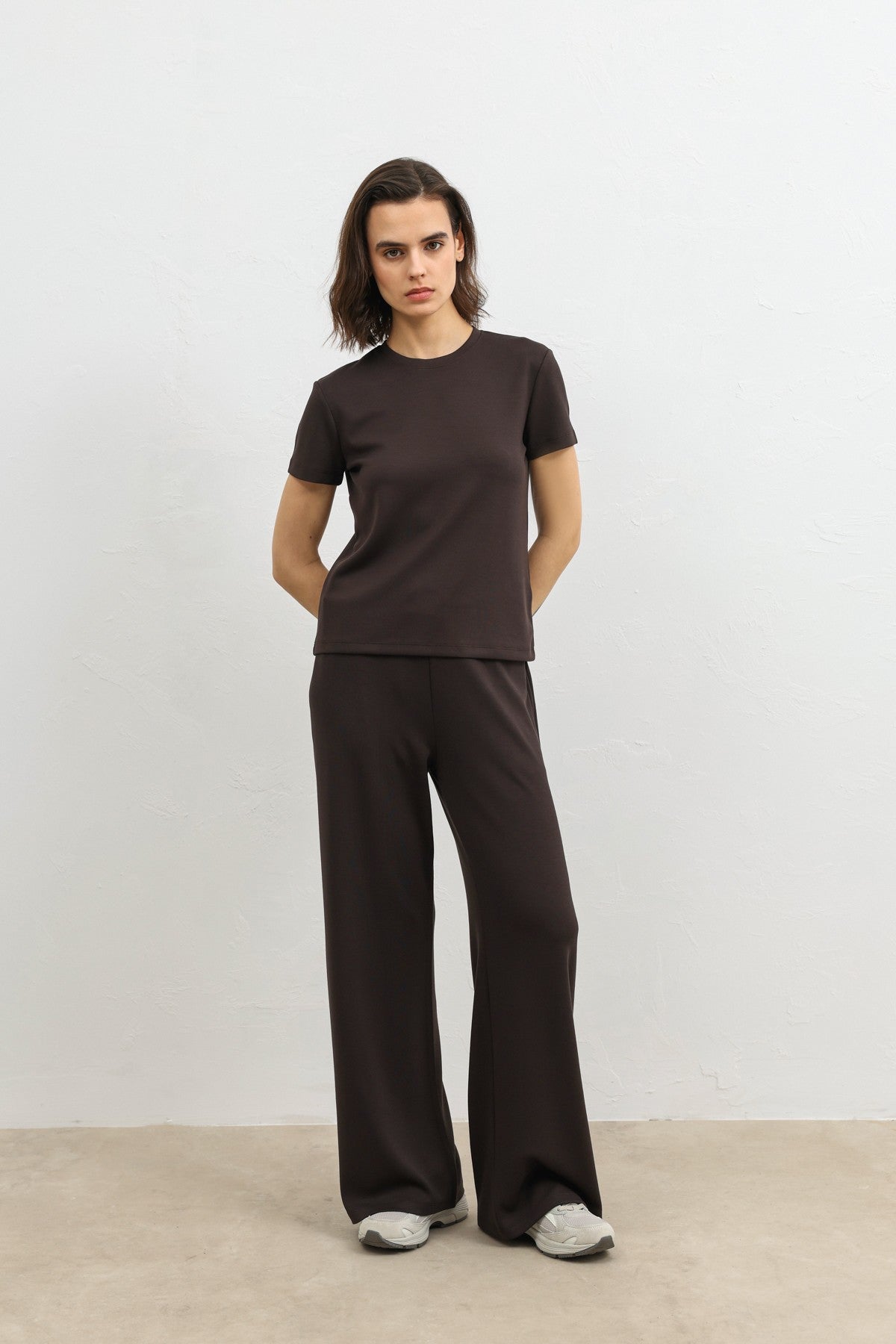 Antioch Women's Draped Sweatsuit Set
