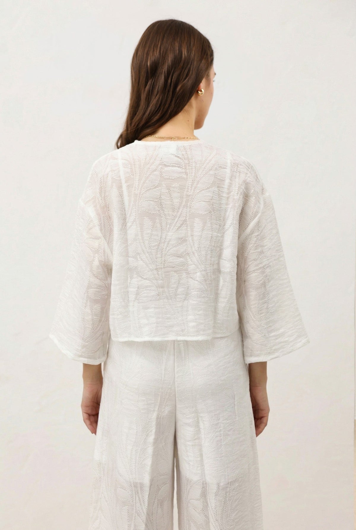 Antioch Floral-Print Shirt and Pants Set for Women
