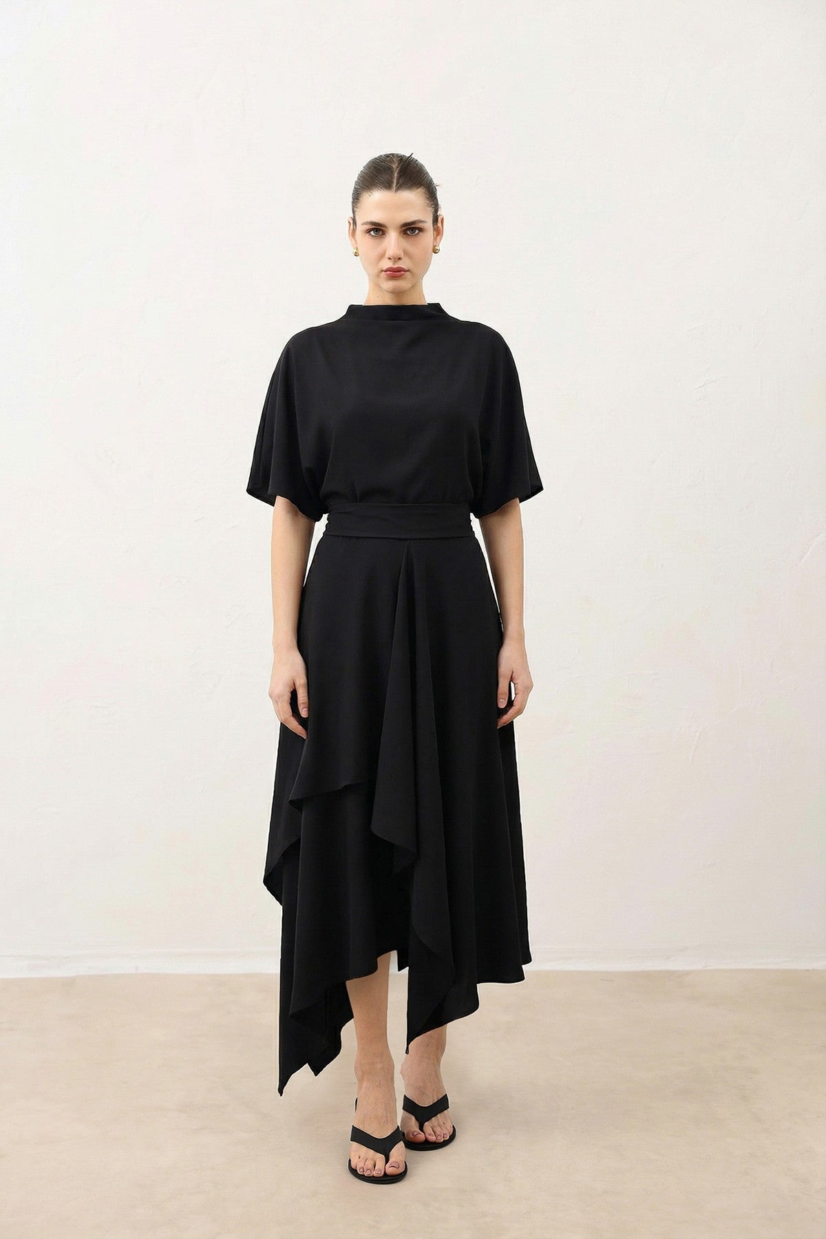 Antioch Voluminous Skirt and Blouse Women's Set