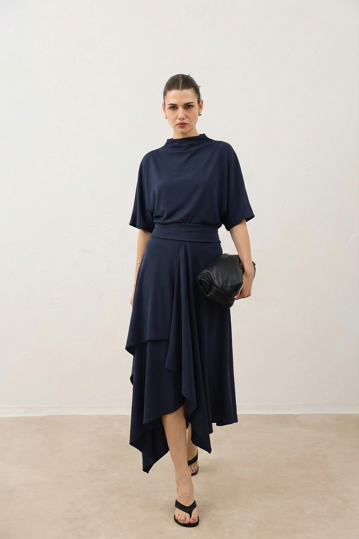 Antioch Voluminous Skirt and Blouse Women's Set