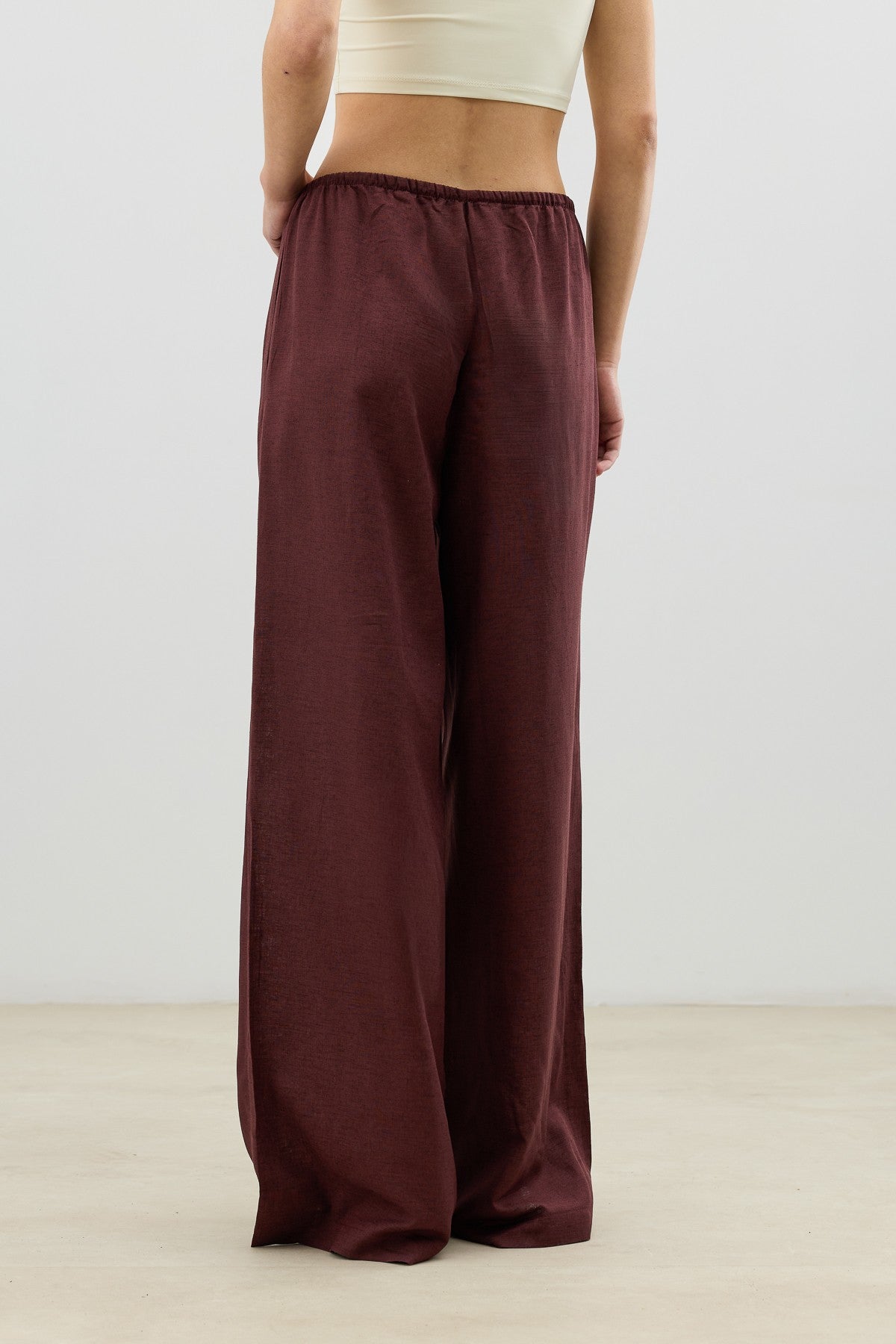 Antioch Linen-Blend Women's Shirt and Pants Set