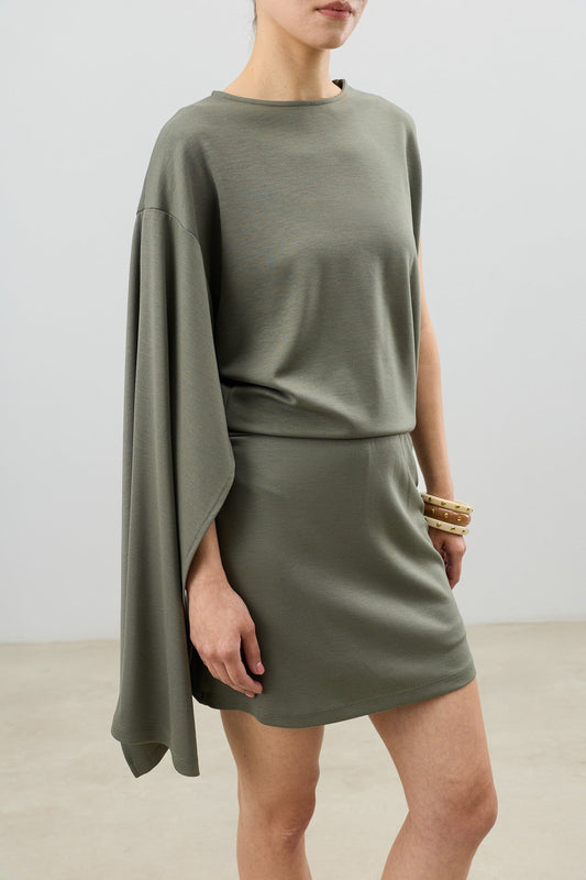 Asymmetrical One-Shoulder Women's Set