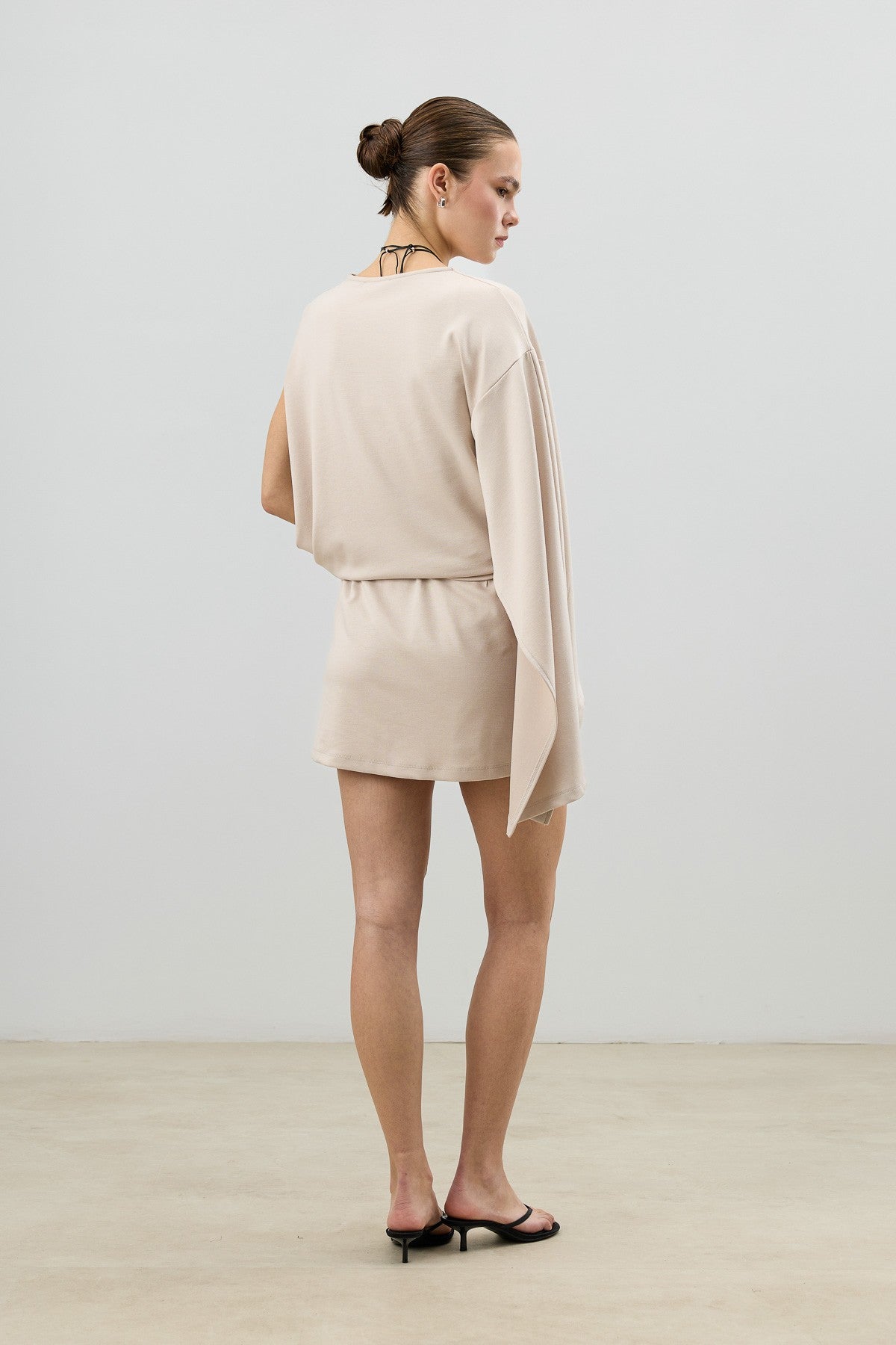 Asymmetrical One-Shoulder Women's Set