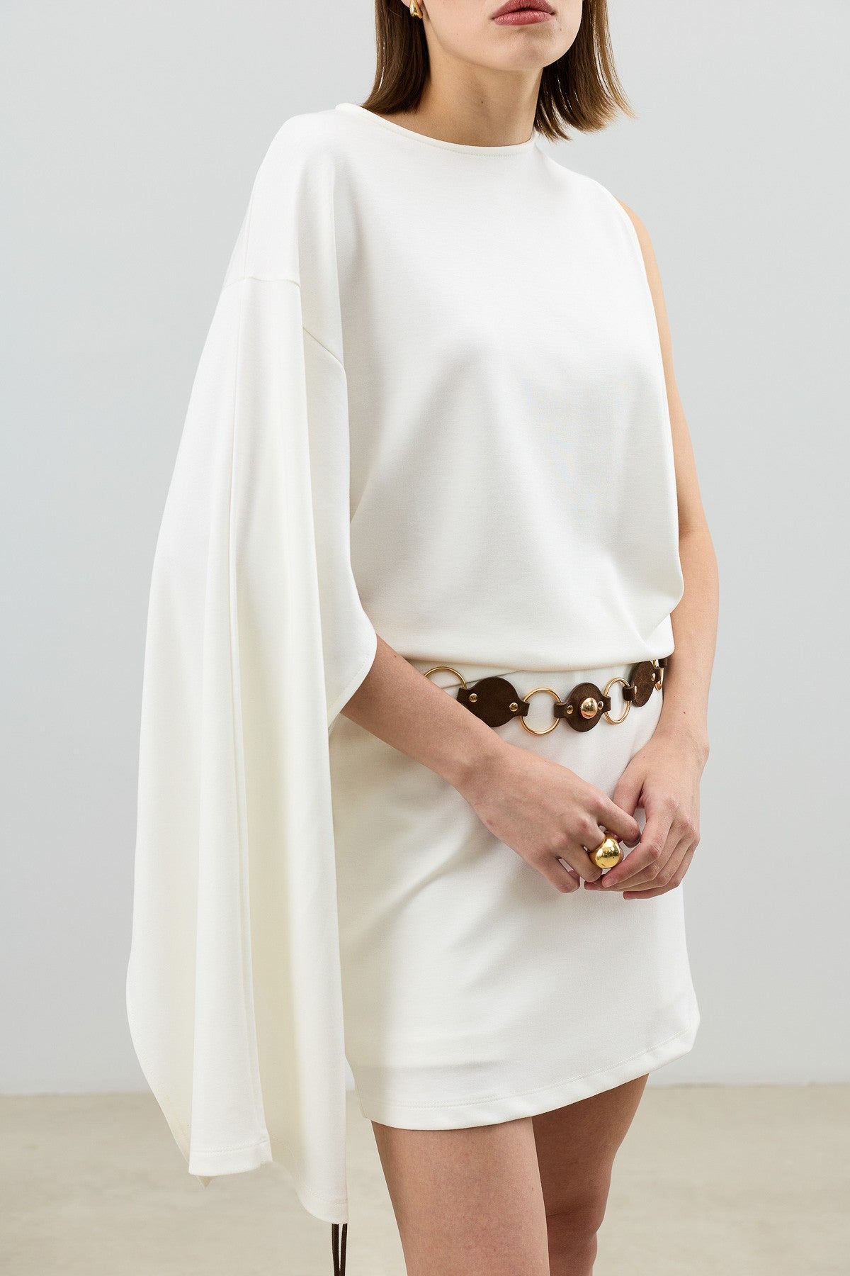 Asymmetrical One-Shoulder Women's Set