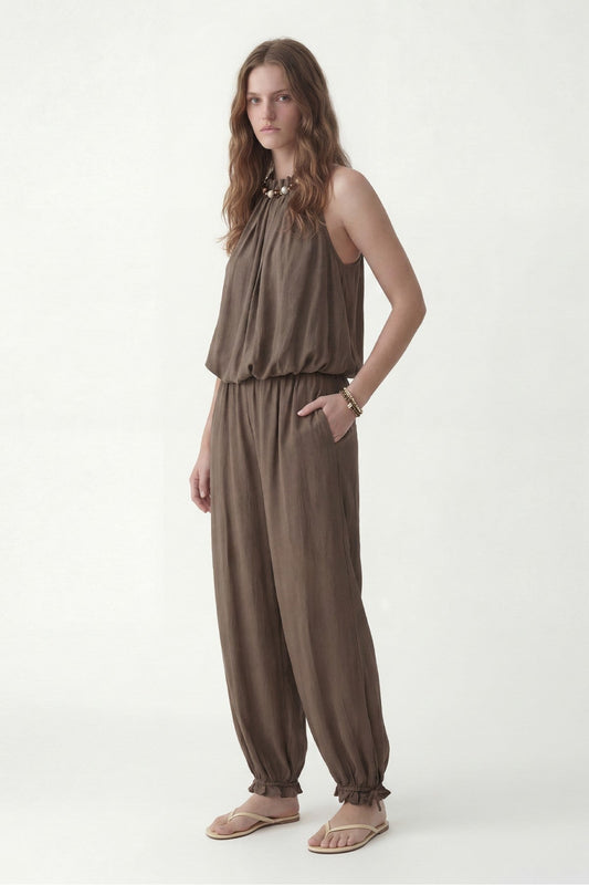 100% Lyocell Blouse and Pants Set