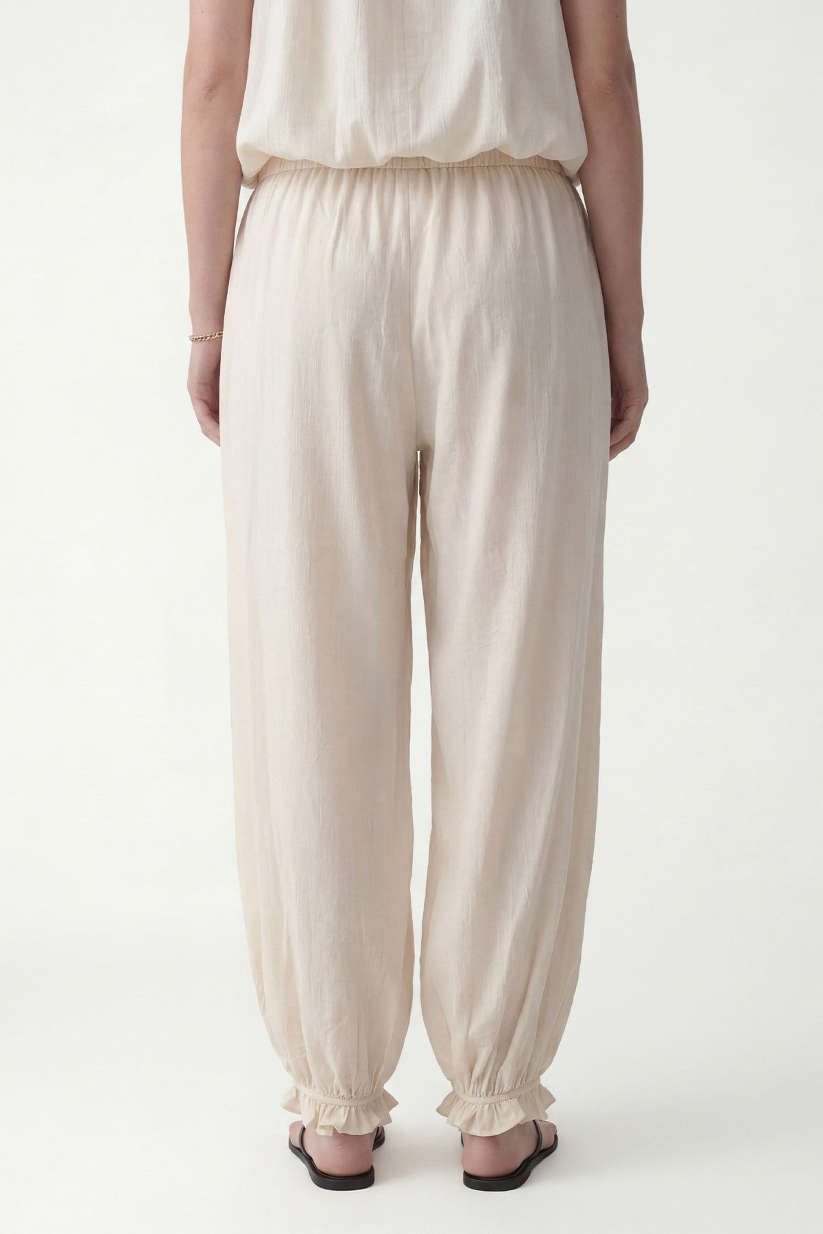 100% Lyocell Blouse and Pants Set