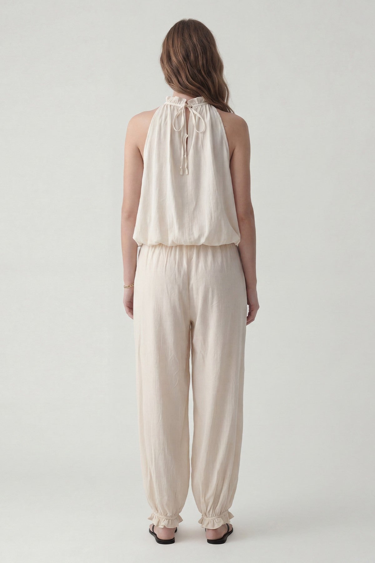 100% Lyocell Blouse and Pants Set