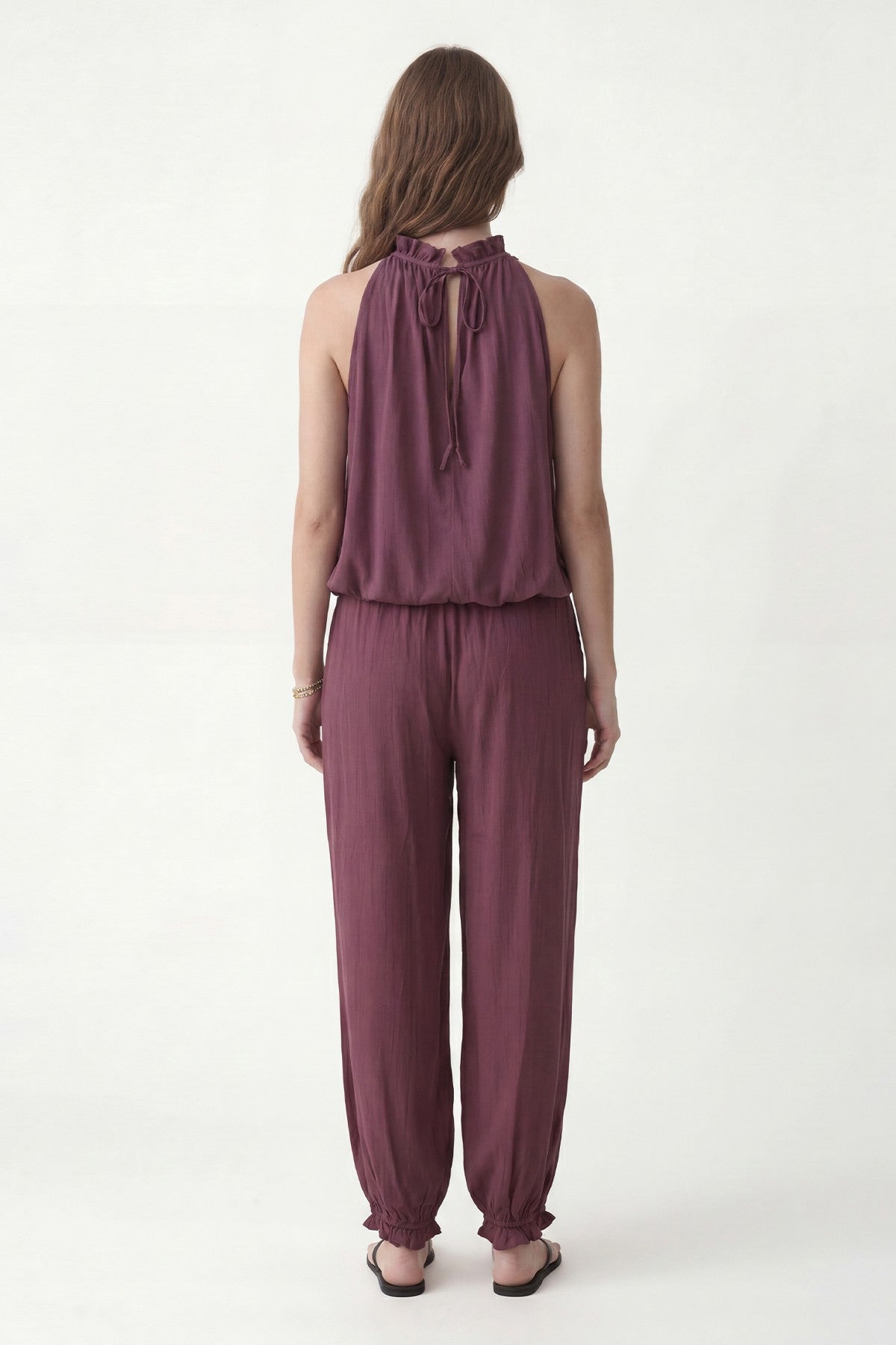 100% Lyocell Blouse and Pants Set