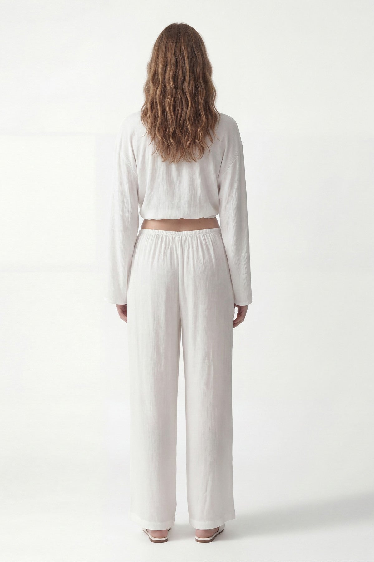Women's Matching Blouse and Pants Set