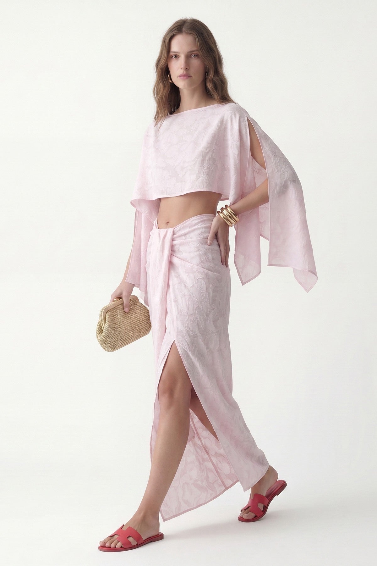 Textured Pareo Set