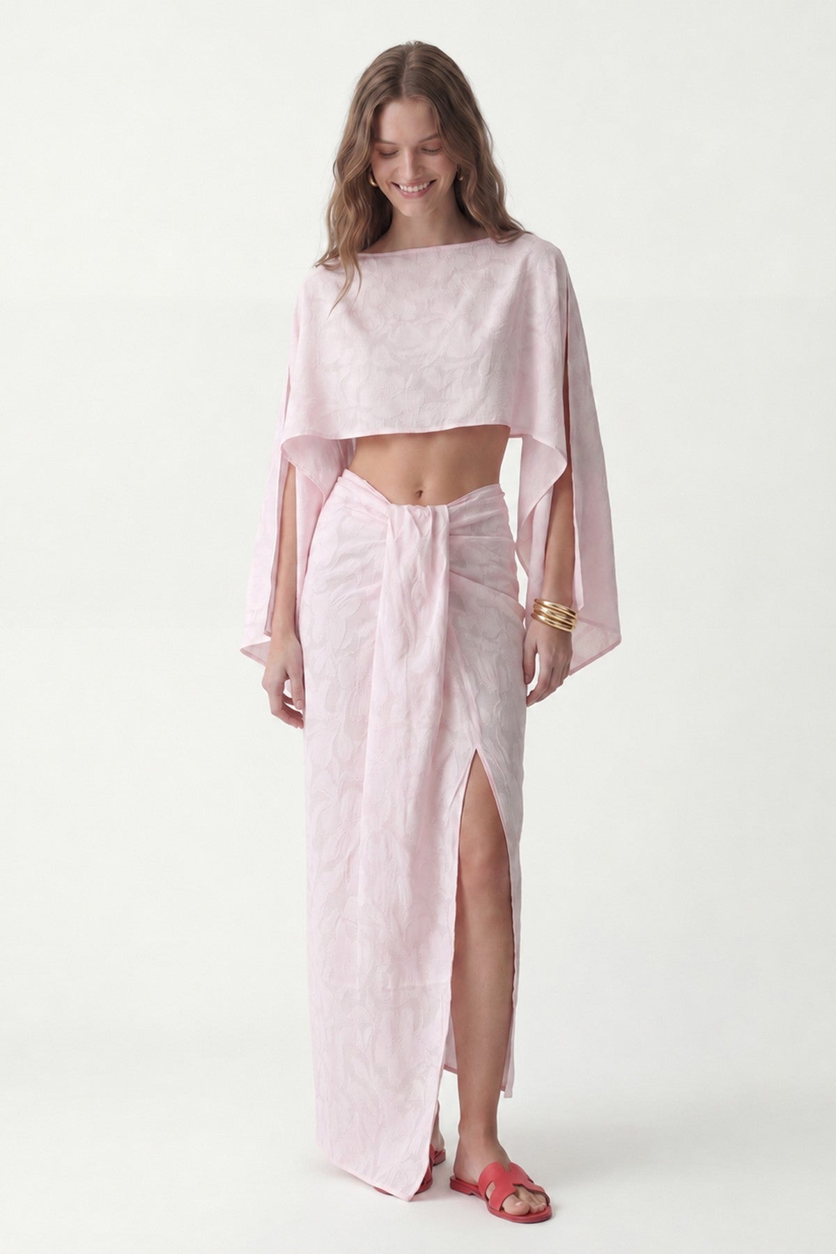 Textured Pareo Set